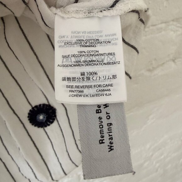 Embroidered Lightweight Button Down Blouse from Madewell - Picture 5 of 5